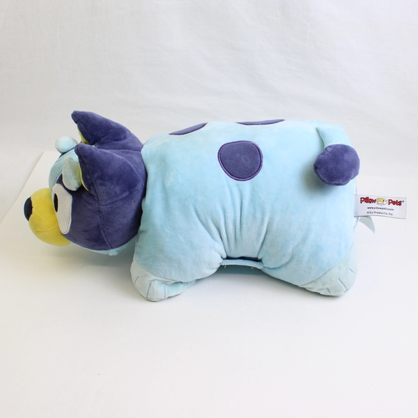 BBC Studios Bluey Plush Pillow Pet Stuffed Animal Blue Dog