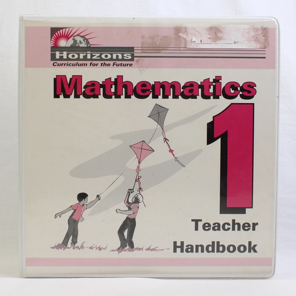 Horizons Mathematics 1 Teacher Handbook Sareta A Cummins 3-Ring Complete 1991