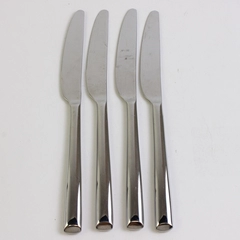 Lot of 4 Mikasa Addison (Stainless) Flatware New French Solid Knife
