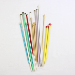 Mixed Lot of 16 Knitting Needles Various Sizes