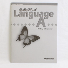 God's Gift of Language A Grade 4 Language Series Teacher Quiz/Test Key 2017 PB