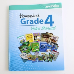 Abeka Homeschool Grade 4 Video Manual Catalog of Homeschool Materials 2018 PB 
