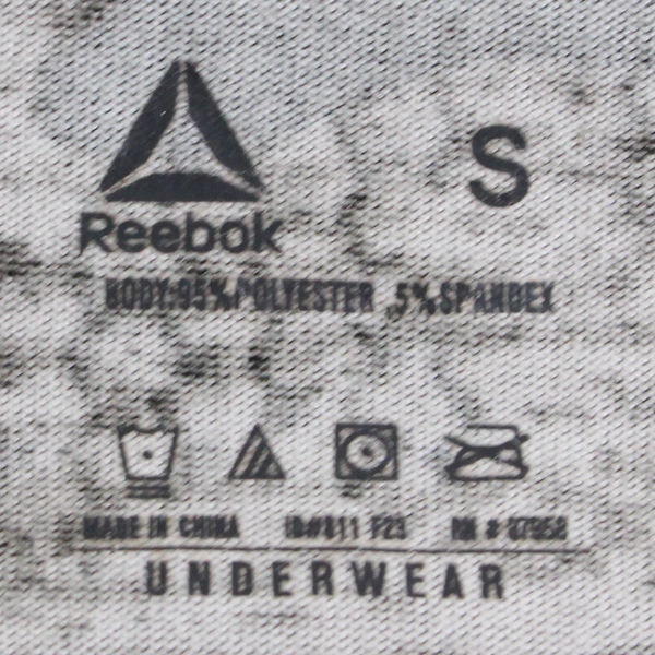 Reebok Gray Camo Long-Sleeve Athletic Shirt Women's Size Small