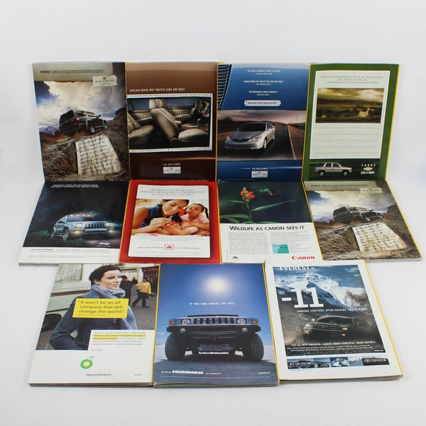 Lot of 11 2002 National Geographic Magazines Missing April Issue