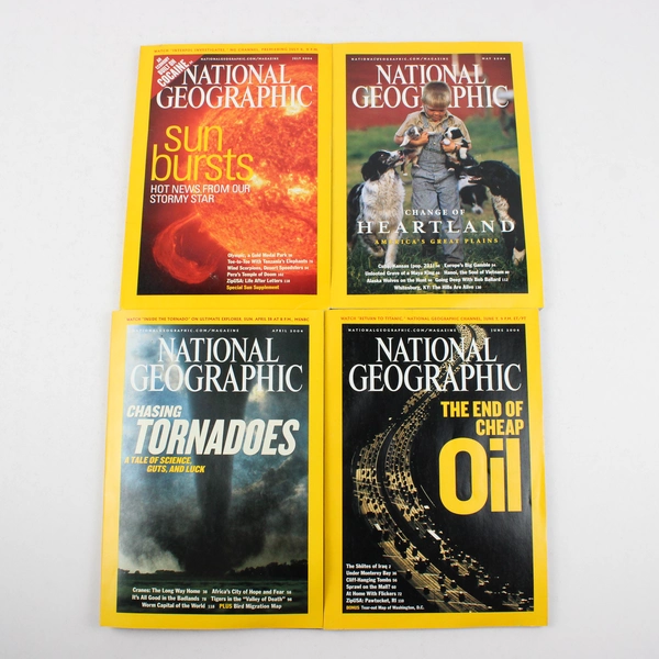 Lot of 11 2004 National Geographic Magazines Missing November Issue