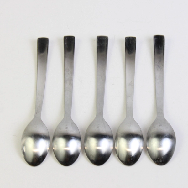 Lot Of 5 Gourmet Settings Park-Carry On-Runway (Satin) Flatware Teaspoons
