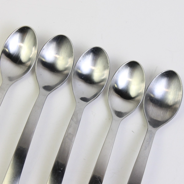 Lot Of 5 Gourmet Settings Park-Carry On-Runway (Satin) Flatware Teaspoons