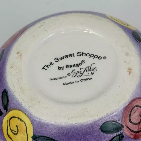 Sango Sweet Shoppe 8 Inch Mixing Bowl By Sue Zipkin