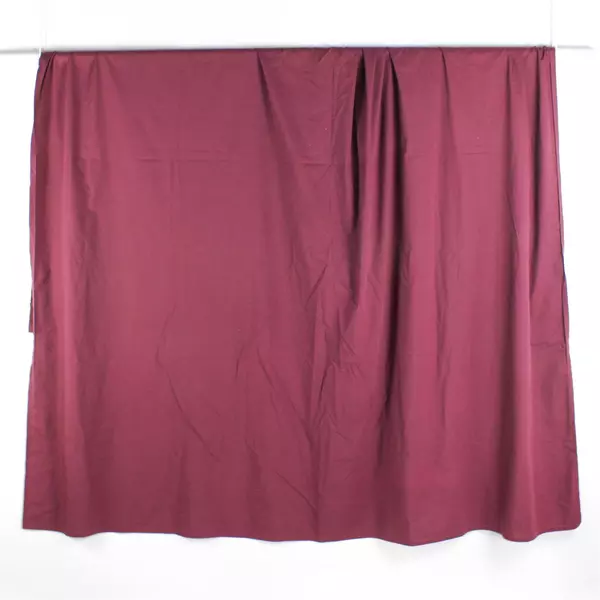 Unbranded Solid Plum Purple Color Flat Sheet For Beds 71" x 95"