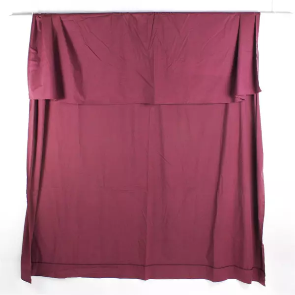 Unbranded Solid Plum Purple Color Flat Sheet For Beds 71" x 95"