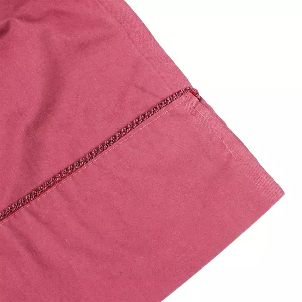 Unbranded Solid Plum Purple Color Flat Sheet For Beds 71" x 95"