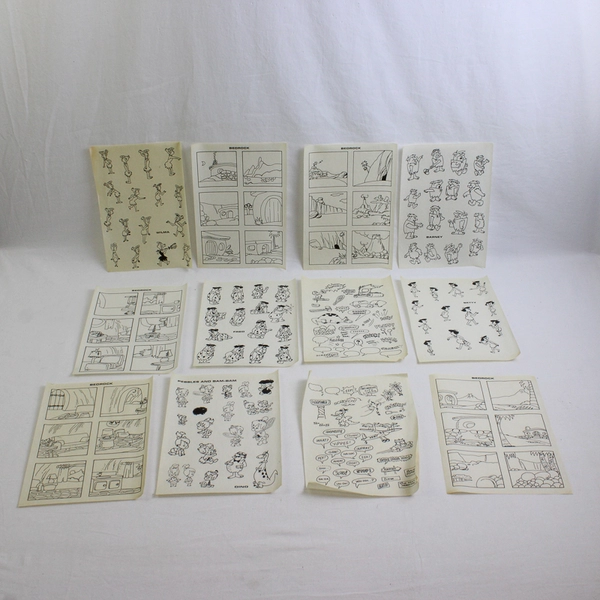 1973 Urban Systems Make Your Own Comic Strips The Flintstones