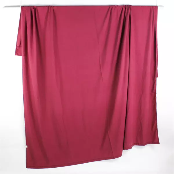 Lot Of 2 Matching JC Penney Queen Flat Sheet & Pillow Case Solid Purple Color