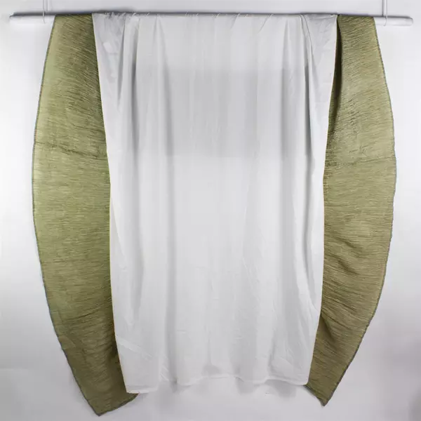 Dan River Green Bed Skirt 15.5" Long 100% Polyester For Beds 60" x 80"