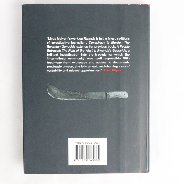 Conspiracy to Murder The Rwandan Genocide by Linda Melvern 2004 Hardcover DJ
