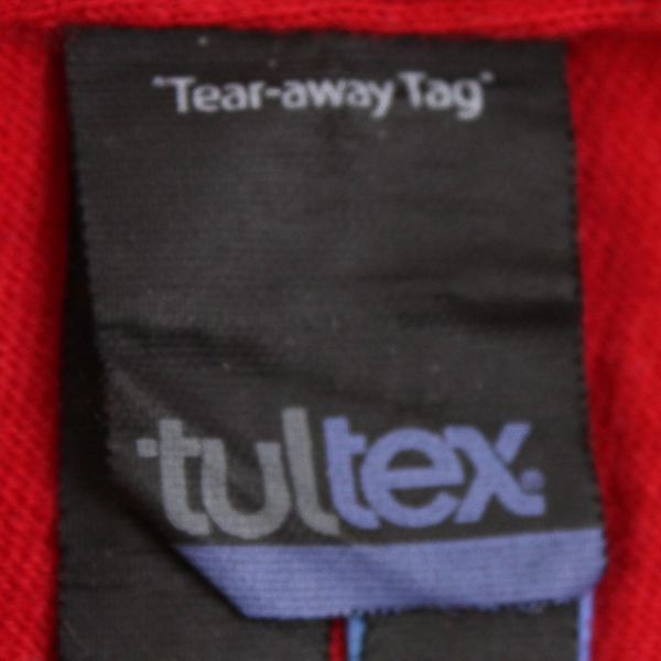 2007 Tultex Foo Fighters Red Cotton T-Shirt Adult Size Medium