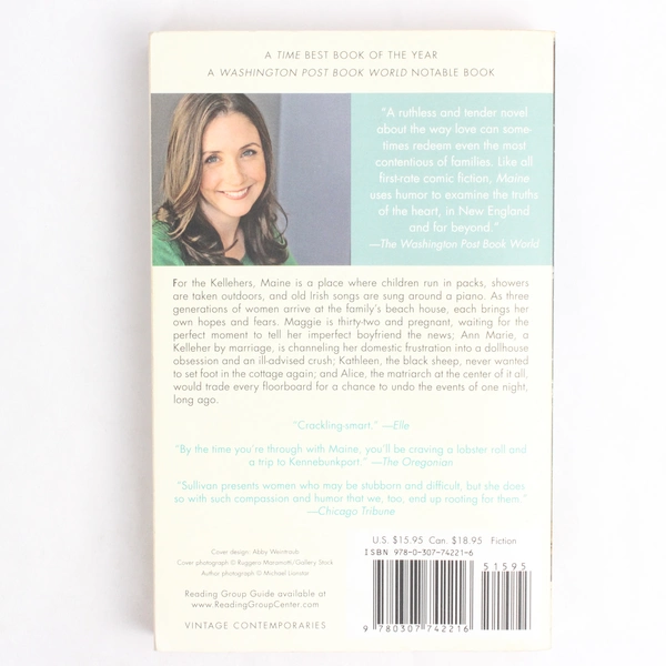 Maine by J Courtney Sullivan A Paperback Novel Published In 2012