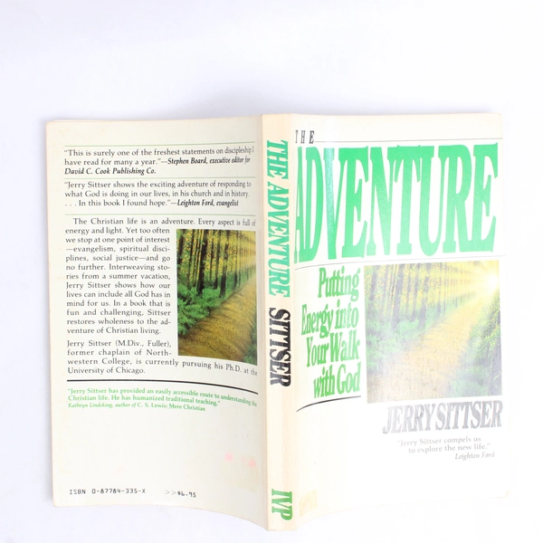 The Adventure Putting Energy into Your Walk with God Jerry Sittser 1985 PB