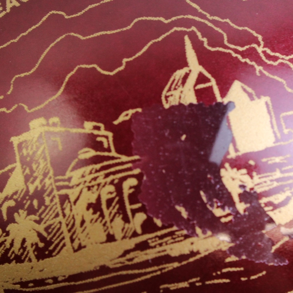 Mixed Lot of 2 Christmas Ornaments Long Beach CA 1995 & 1996 Pike & Pier