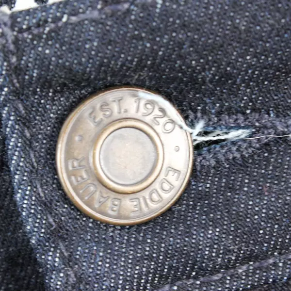 Eddie Bauer Dark Wash Slightly Curvy Slim Straight Jeggings Women's Size 8