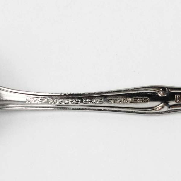 Lot Of 6 International Silver Anniversary (Stainless) Flatware Teapoons