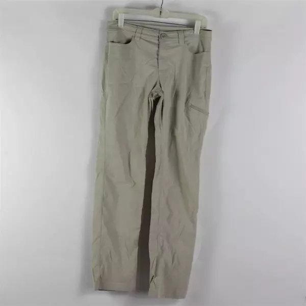 Lot of 2 Eddie Bauer Beige Pants Women's Size 8 FLAWED