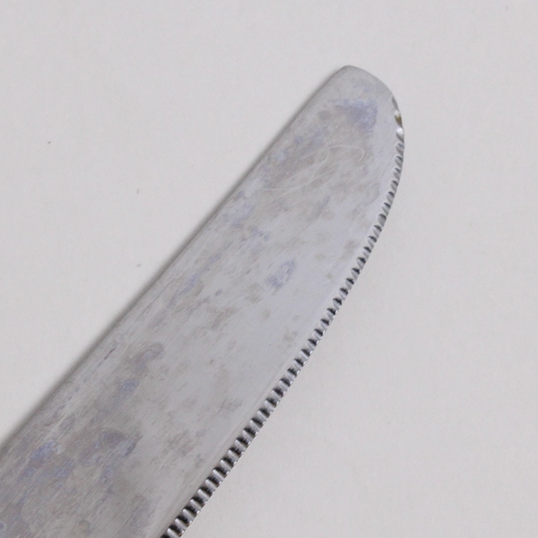 Lot Of 4 Reed & Barton Fairisle (Stainless) Flatware French Hollow Dinner Knives