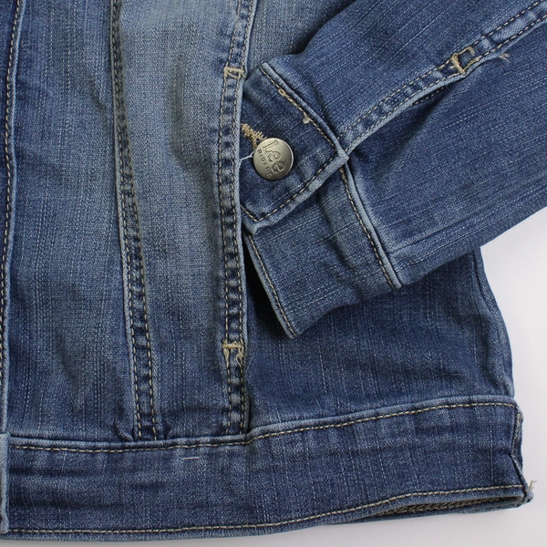 Lee Riders Medium Wash Denim Jacket Women's Size Medium