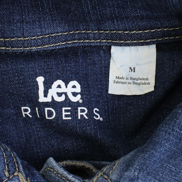 Lee Riders Medium Wash Denim Jacket Women's Size Medium