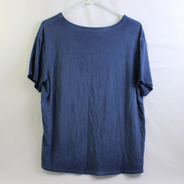Time And Tru Blue T-Shirt Women's Size Medium 8-10