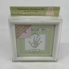 Carter's Child of Mine Shadowbox Handprint Kit Girl or Boy White Frame NIB
