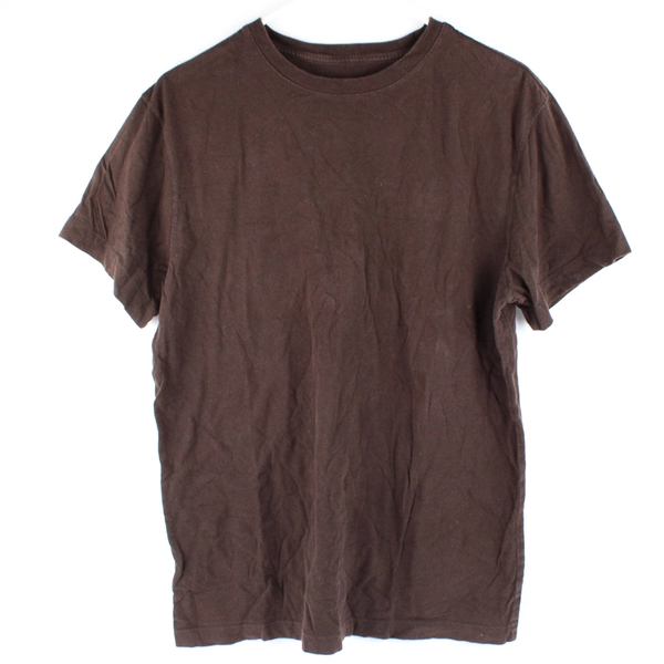Merona The Ultimate Tee Dark Brown T-Shirt Women's Size Medium