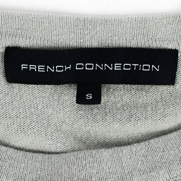 French Connection Medium Long-Sleeve Crew Neck Acrylic Sweater Women's Small