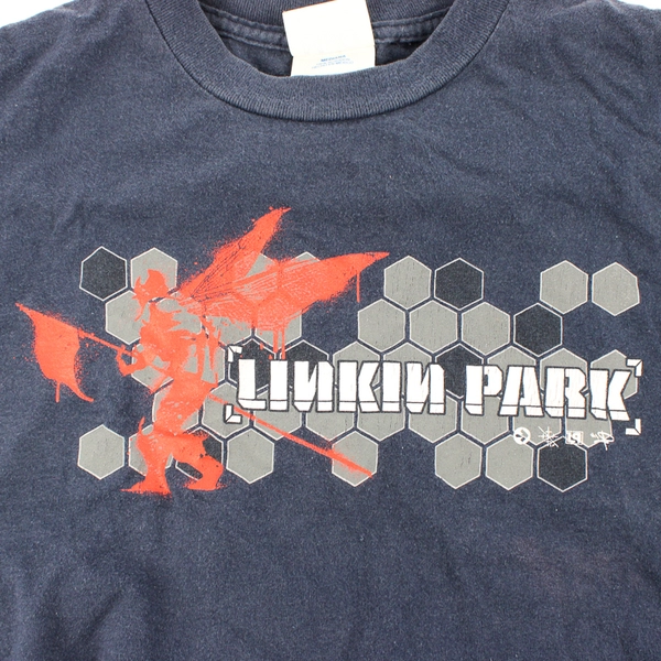 M & O Knits Linkin Park Graphic Muscle Tee Adult Size Medium