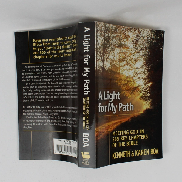 A Light for My Path Meeting God in 365 Bible Chapt Kenneth & Karen Boa 2001 PB