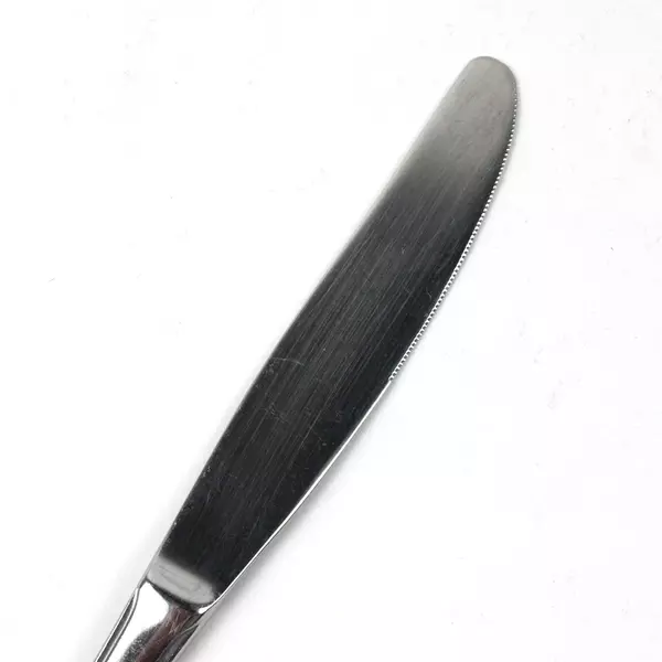 Lot of 4 Hampton Silversmiths HSV141 Stainless Steel Solid Dinner Knives