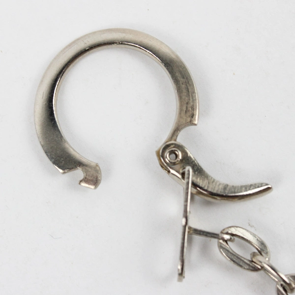 1000th Anniversary Millenary of Mont Saint Michel Pewter Souvenir Keychain