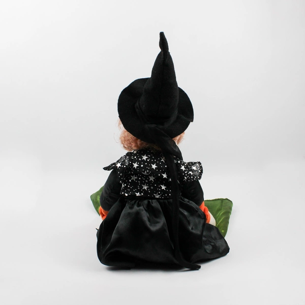 HC Accents Decorative Halloween Witch Cloth Doll 32"