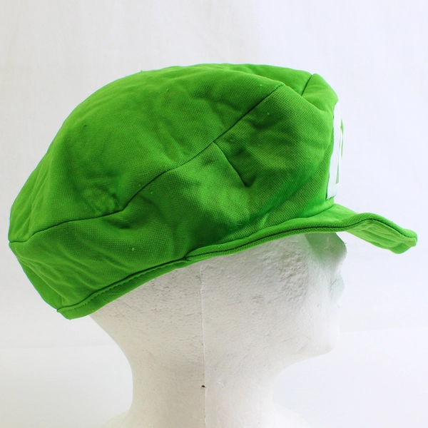 Mario Bros Luigi Halloween Costume Hat One Size