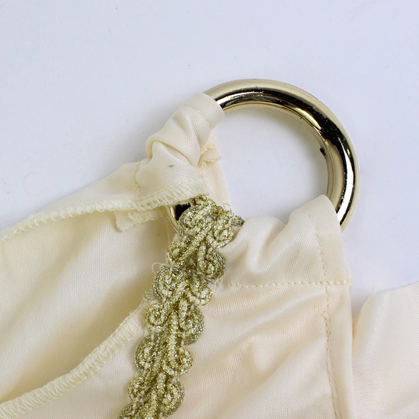 Cream and Pink Renaissance Dress Halloween Costume Girls' Medium FLAWED