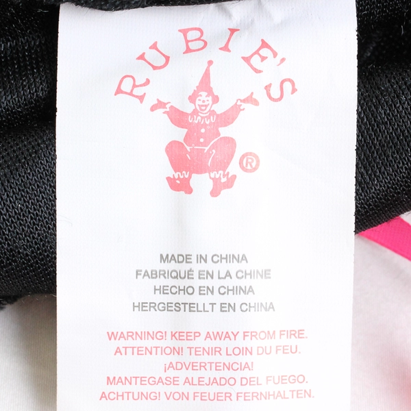 Rubie's Pink Rock Halloween Costume Top Girls' Size XL