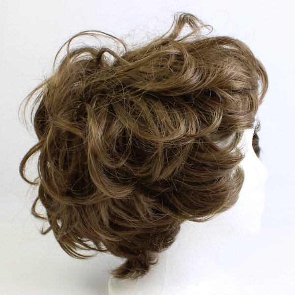 Vintage Mirelle Co. Short Medium Brown Synthetic Wig Cosplay Costumes Outfits