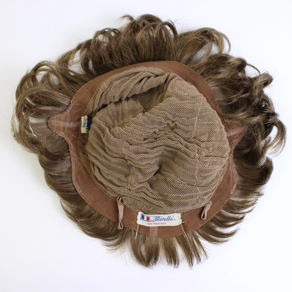 Vintage Mirelle Co. Short Medium Brown Synthetic Wig Cosplay Costumes Outfits