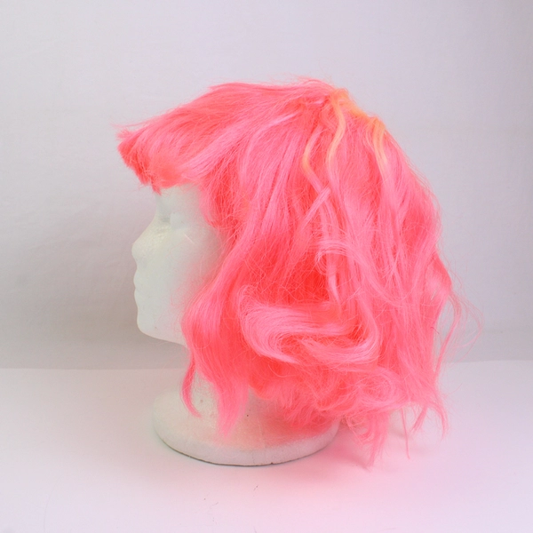 Jo-Ann Holiday Inspirations Pink Short Bob Wig One Size