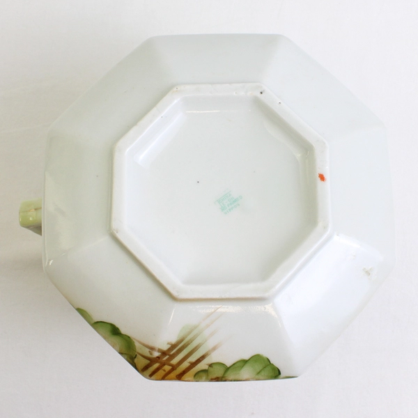 Vintage Te-Oh Nippon Hand-Painted Lemonade Cider Pitcher 6"