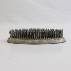 Vintage Dazey Needle Sharp Metal Pins Flower Holder Oval Flower Frog No.82