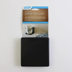 Camco 44044 Black RV Van Boat Adjustable Drink Holder