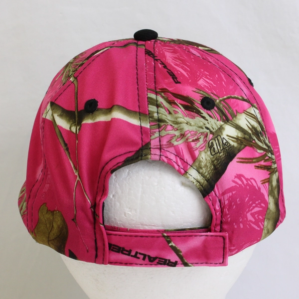 Paramount Outdoors Adjustable Trucker Hat Women Camo Adjustable Pink Antlers