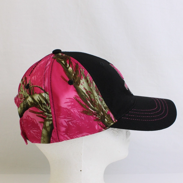 Paramount Outdoors Adjustable Trucker Hat Women Camo Adjustable Pink Antlers