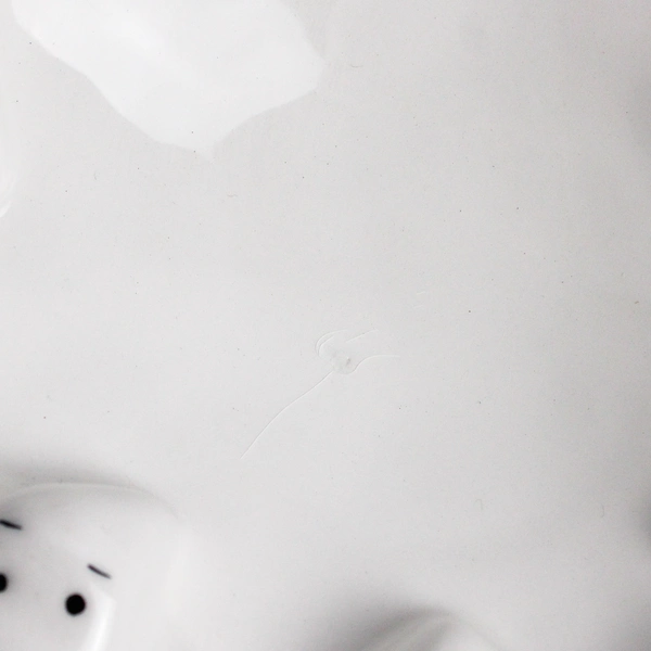 VTG King May Co. Ceramic Halloween Ghost Candy Dish 8"